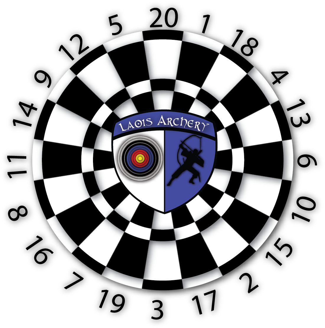 Dartboard-01 - Dart Board Target (1240x1147), Png Download