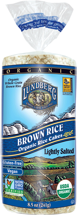 Lundberg Brown Rice Cakes From The Eyes Of A Parent - Lundberg Rice Cakes (800x800), Png Download