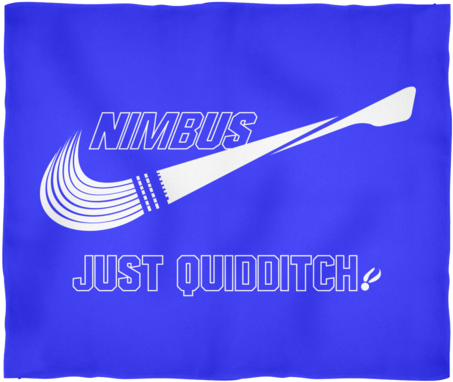 Nimbus Just Quidditch Fleece Blanket - Blanket (480x480), Png Download