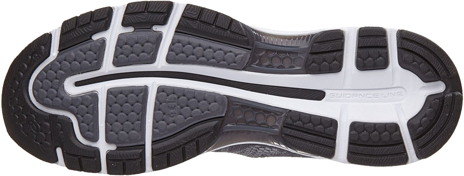 Asics Gel Nimbus - Asics Women Nimbus 20 Black (1000x500), Png Download