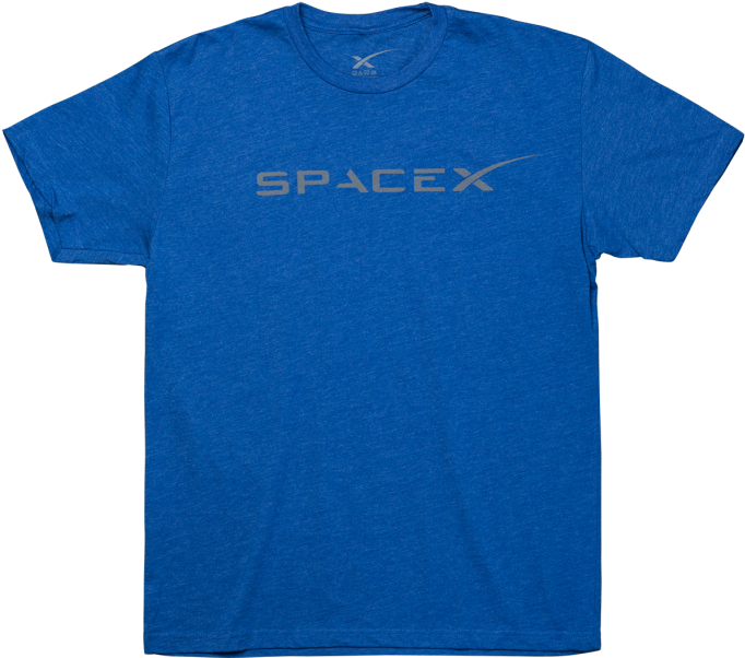 Crew Neck T-shirt - Space Xt Shirts (700x700), Png Download