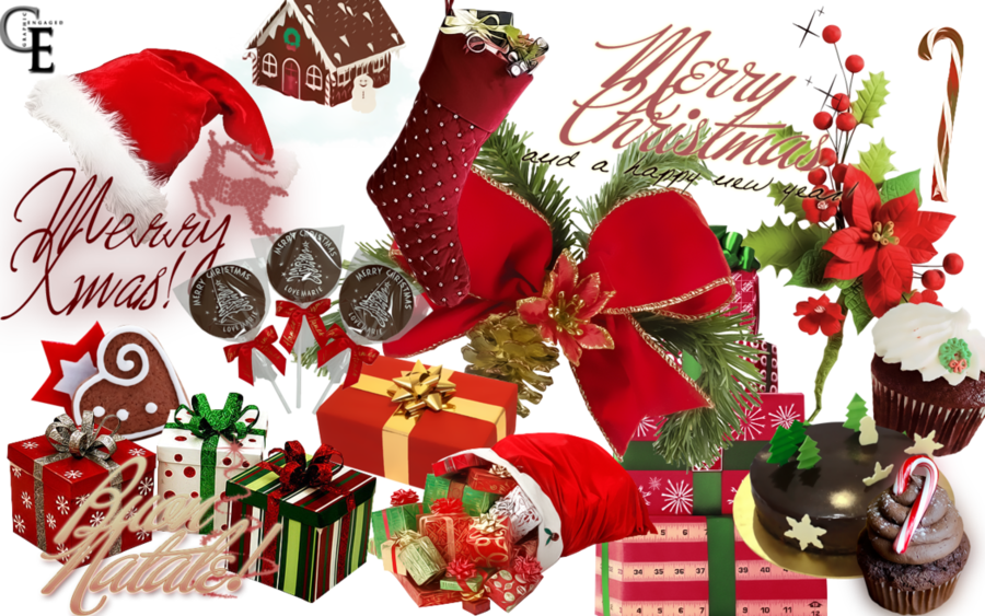 Download Xmas Pack Png Clipart Santa Claus Christmas - Christmas Png Deviantart (900x563), Png Download