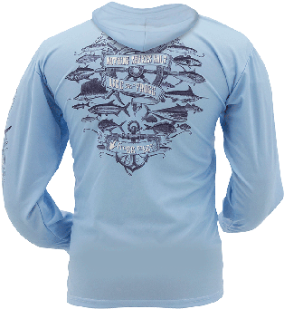Saltshaker Hooded Performance Shirt - Long-sleeved T-shirt (350x350), Png Download