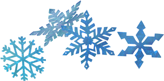 Snowflakes Png Picture - Blue Christmas Garland Png (620x348), Png Download