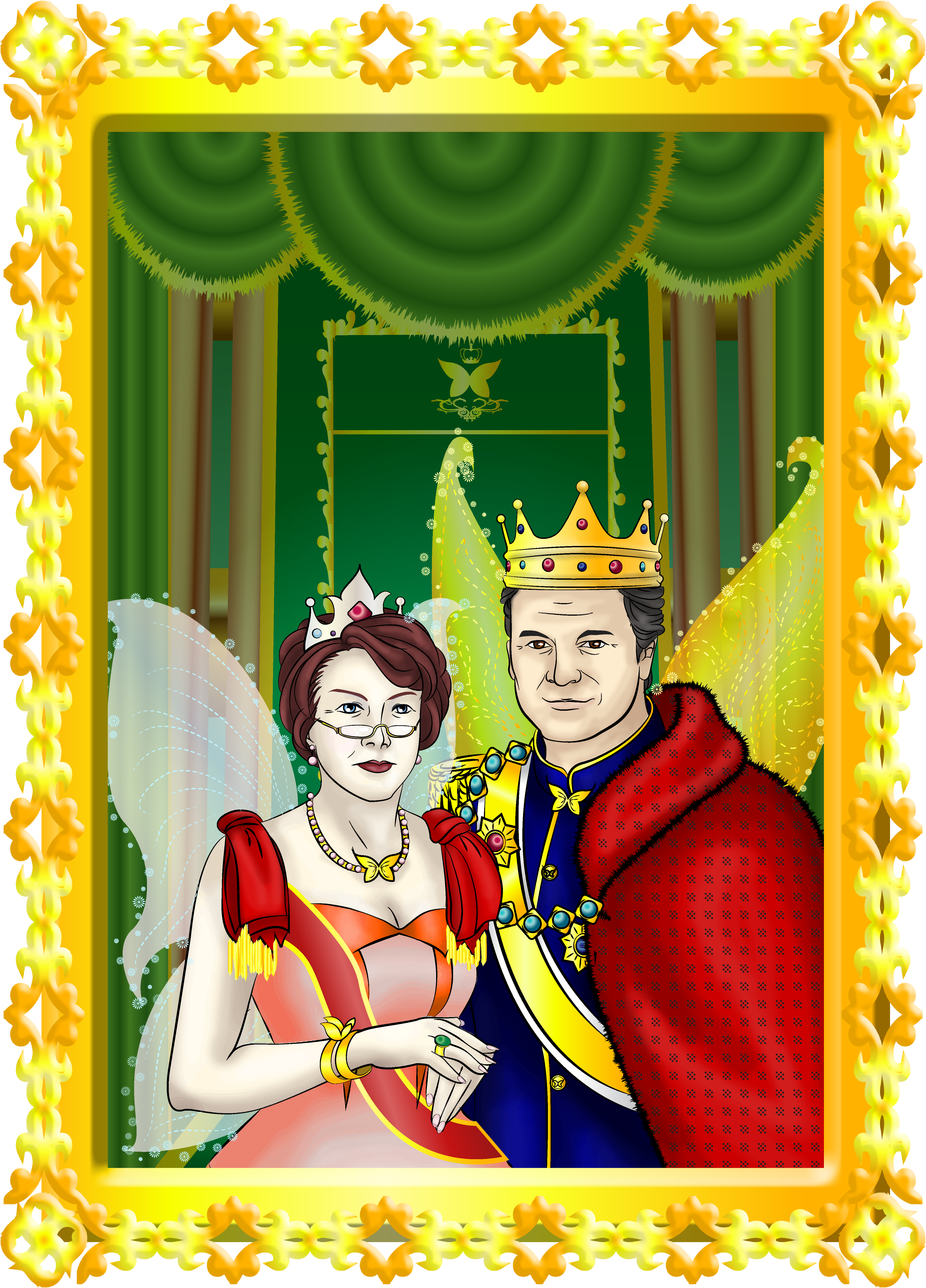 Fairy King & Queen - Queen (4198x5839), Png Download