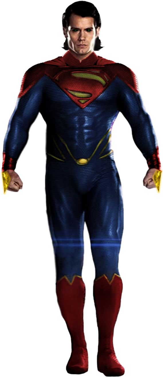 Transparent Background By Camo-flauge - Superman With Transparent Background (599x1333), Png Download