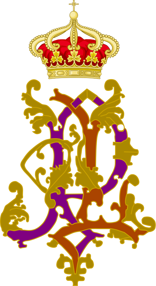 Dual Cypher Of King Luis I And Queen Maria Pia Of Portugal - Nature Protection Service (500x917), Png Download
