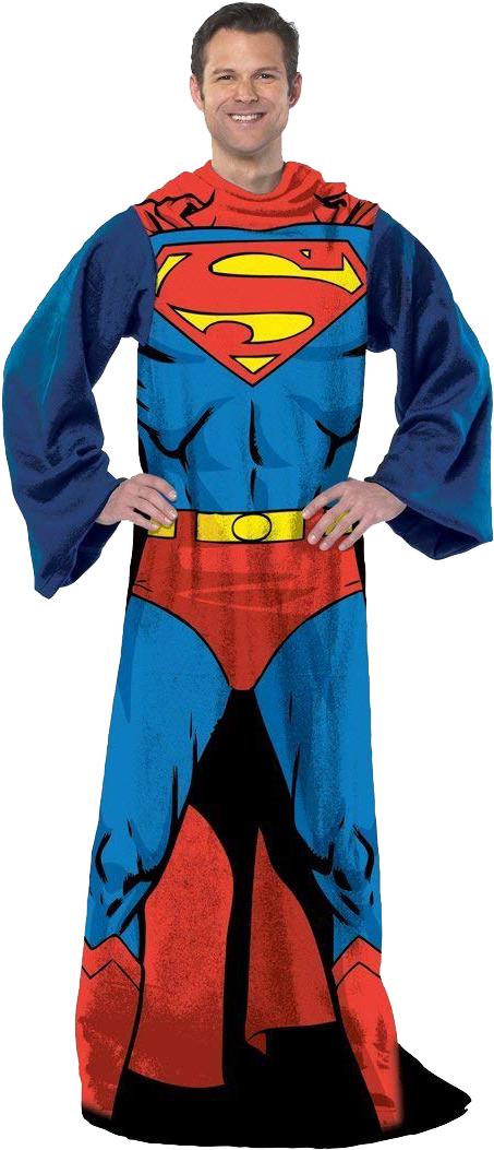 Superman Adult Comfy Throw (950x1200), Png Download