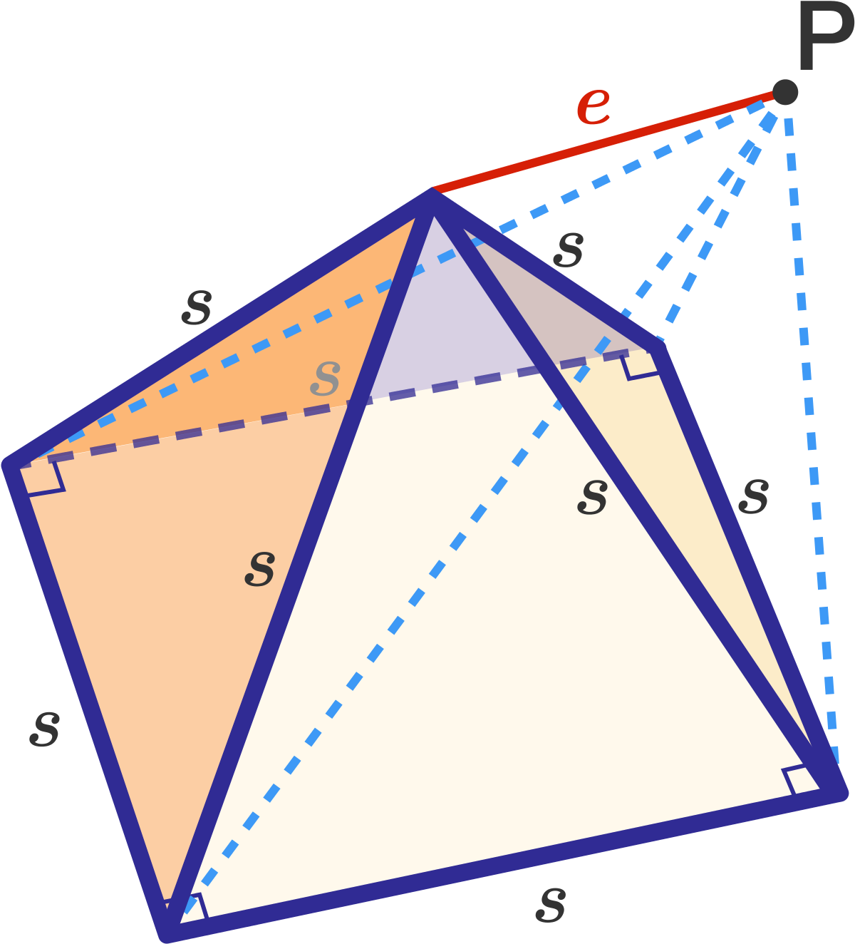 A Point P P In R3 R 3 Has Distances Of 3,7,9,11 3 , - Transparent Base In Math (1200x1418), Png Download