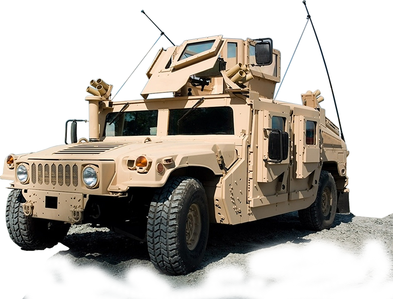 Humvee - Hummer H1 Military (800x609), Png Download