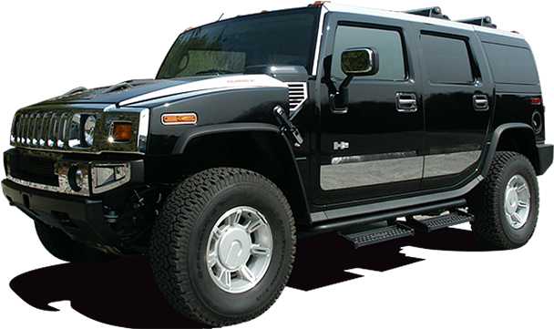 Hummer H2 - Hummer 2003 H2 Suv Png (600x240), Png Download