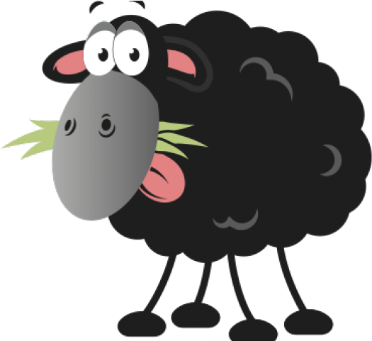Black Sheep Clipart - Zazzle Schwarze Schafe Iphone 8 Plus/7 Plus Hülle (640x480), Png Download