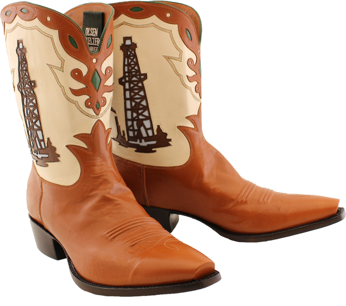 Olsen Stelzer Boots073 - Cowboy Boot (677x600), Png Download