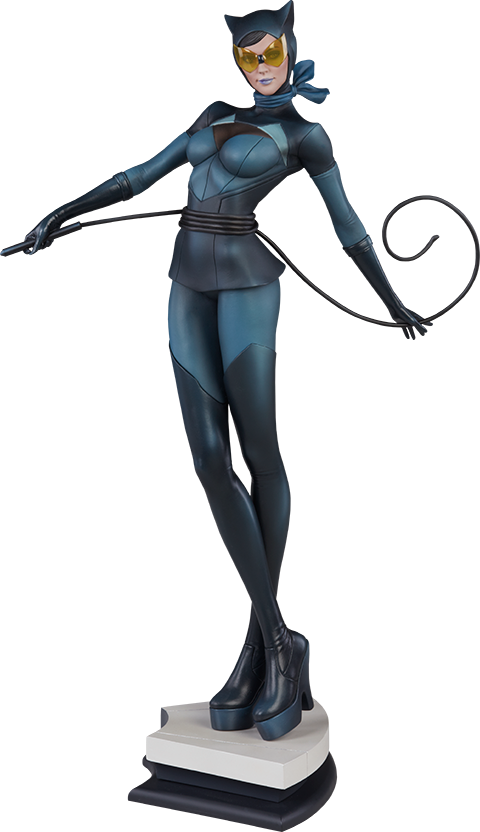 Free Catwoman Png - Catwoman Statue (480x832), Png Download