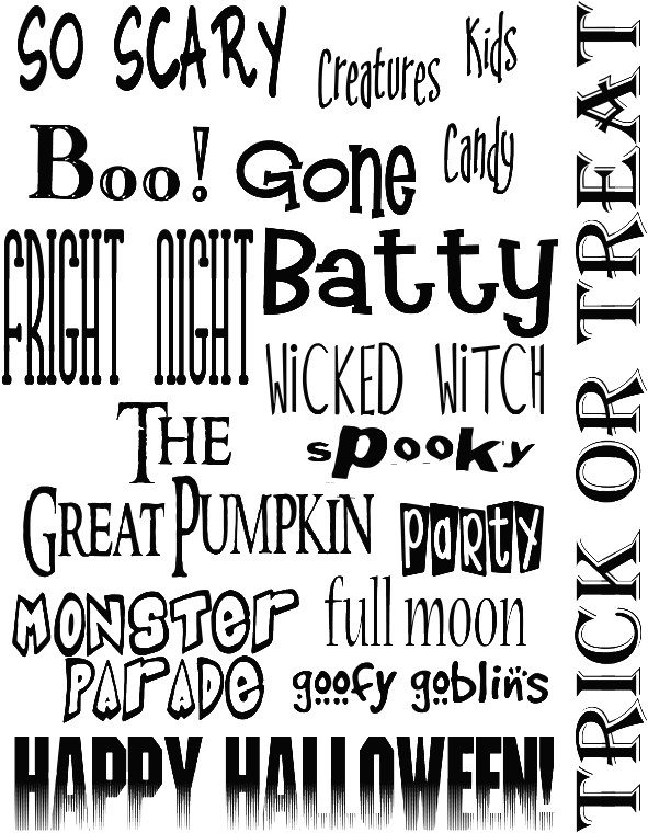 Halloween Kits Some Examples Are Soo Scary Boo - El Yunque (618x800), Png Download