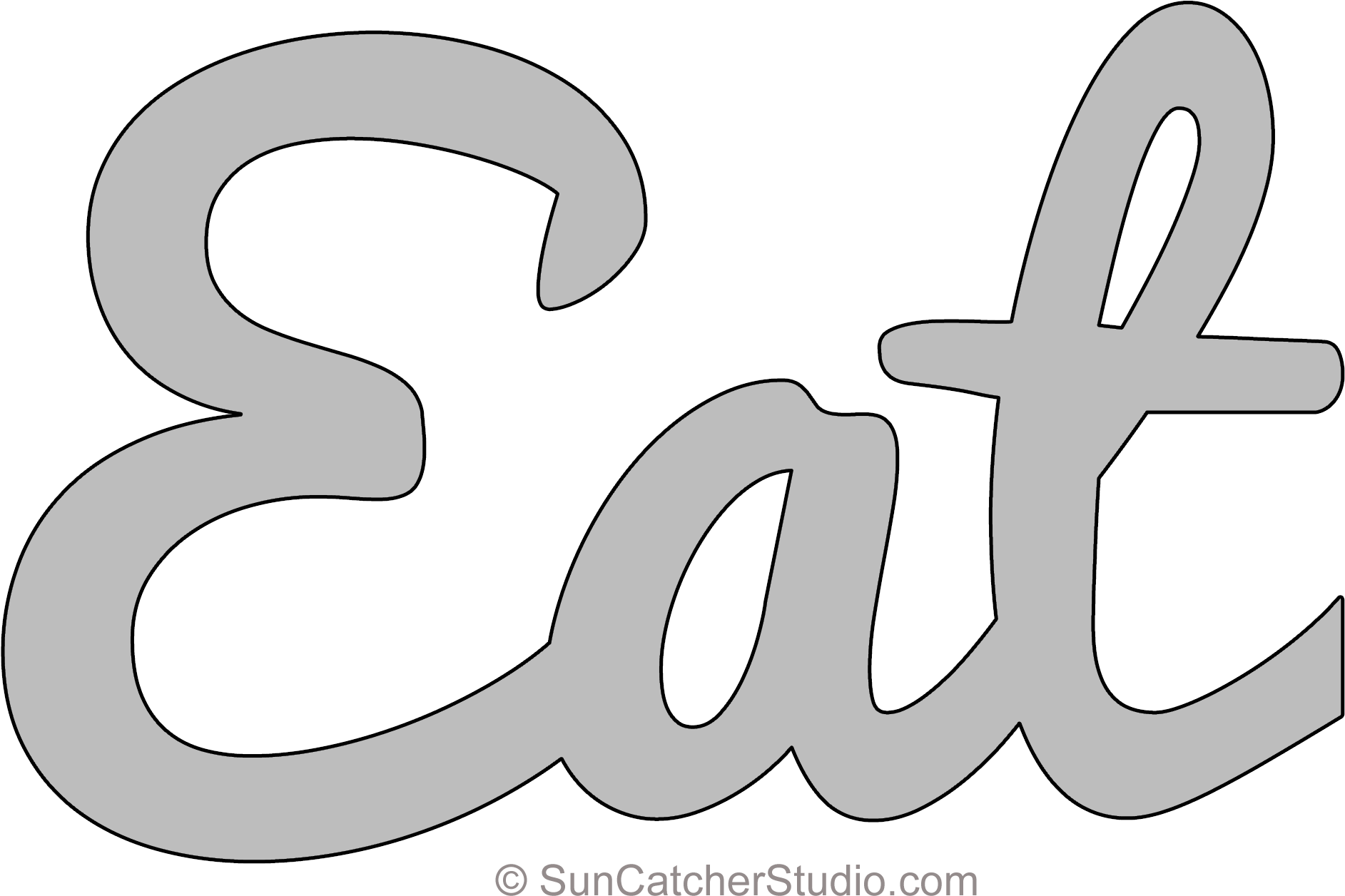 Eat Pattern - Pattern (2100x1368), Png Download