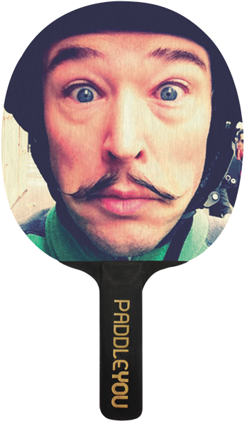 Home Image - Customized Ping Pong Paddles (407x630), Png Download
