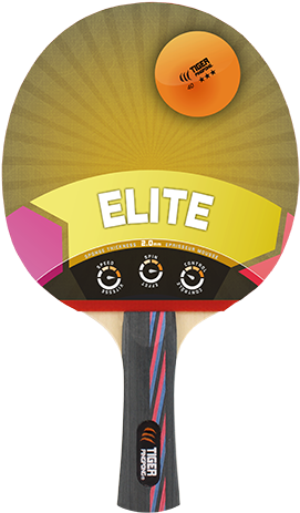 Red/black Rubber - Table Tennis (341x500), Png Download