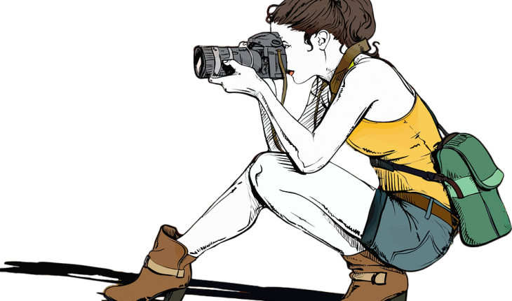 Cameraman - Photographer Clipart (730x430), Png Download