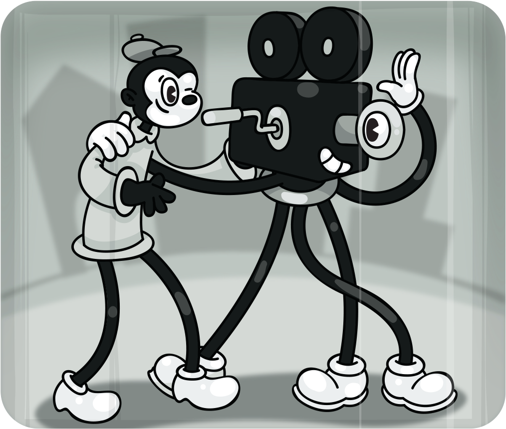 Cameraman - Cartoon (1024x1024), Png Download