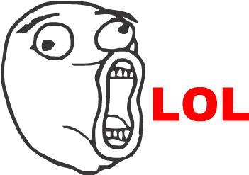 Meme Lol - Lol Meme (350x350), Png Download
