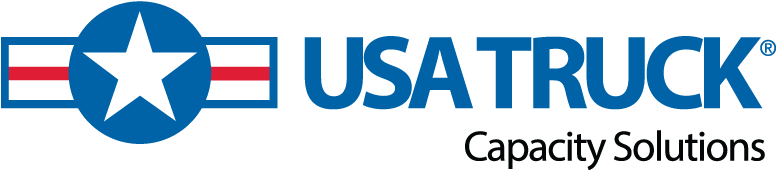 Usa Truck Capacity Solutions Horizontal Logo - Usa Truck Logo (800x201), Png Download