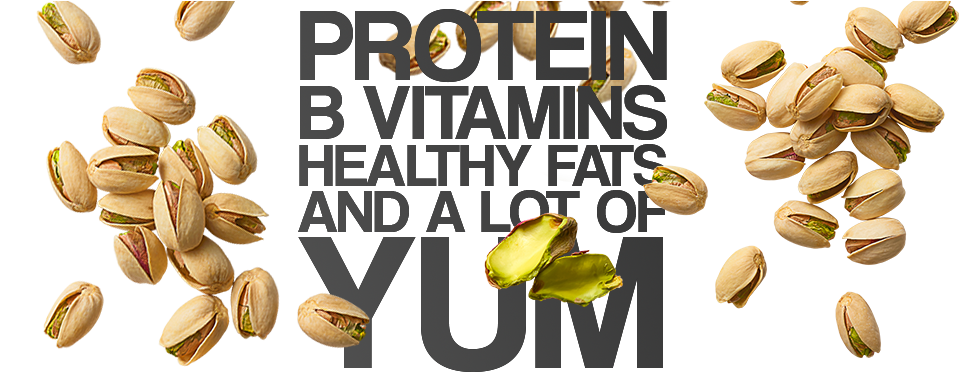 Protein, B Vitamins, Healthy Fats And A Lot Of Tum - Pistachio (980x373), Png Download
