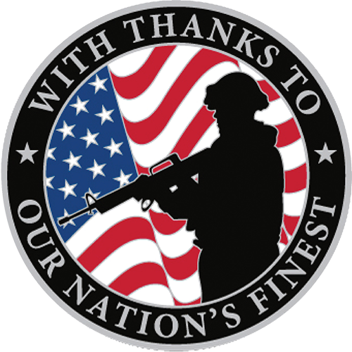 Veterans Of The Armed Services - Ohio Attorney General Seal (500x500), Png Download
