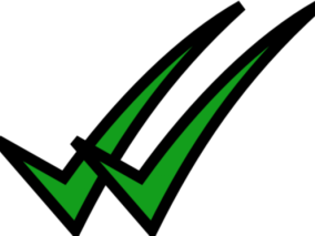 Green Tick Clipart Double - Jewelry Appraisal Services (640x480), Png Download