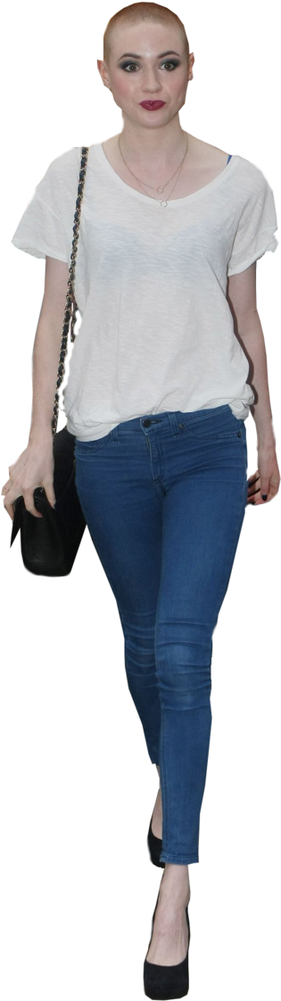 Karen Gillan Png Pic - Portable Network Graphics (680x1175), Png Download