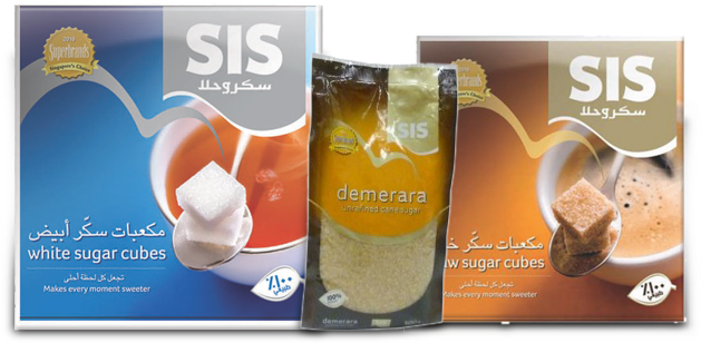 Sis Raw Sugar Cubes 454g (949x487), Png Download