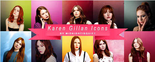 “ 12 Karen Gillan Icons Requested By Anonymous Like/reblog - Icon (540x240), Png Download