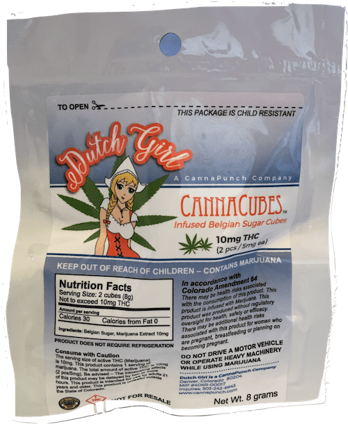 Dutch Girl Sugar Cubes 10mg - Koi (500x610), Png Download