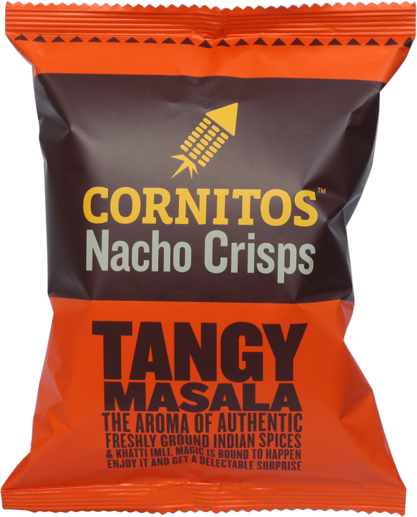 In India, The Local Fare Offers A Wide Variety Of Snack - Cornitos Nachos Tikka Masala (826x1024), Png Download