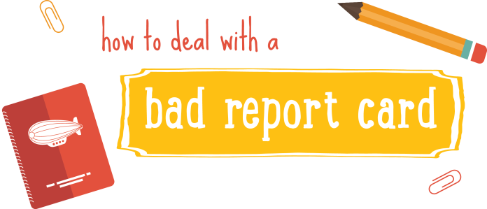 Should Parents Handle A Bad Report Card (696x299), Png Download
