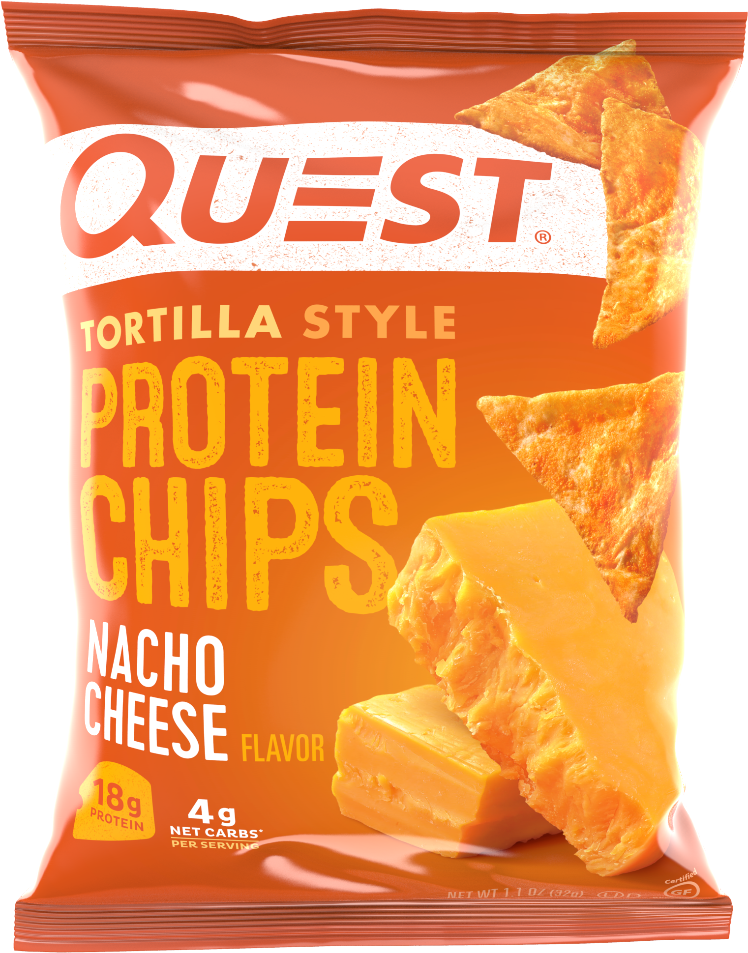Quest Products Qst Prtn Tortilla Chips Nacho Chees1/6ct - Quest Nutrition Protein Tortilla Chips (1560x2000), Png Download