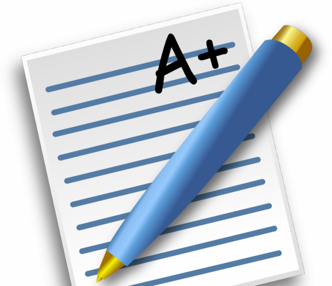 A Report Card For Your Feed And Grain Business - Pen And Paper (650x560), Png Download