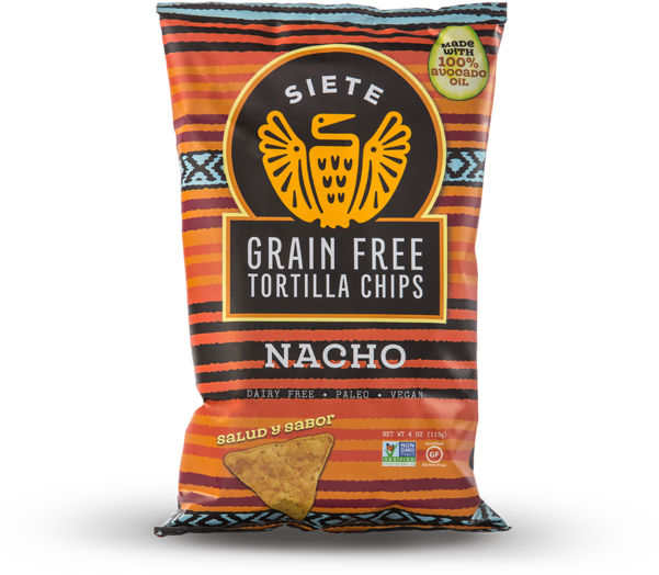 Siete Grain Free Tortilla Chips (600x600), Png Download