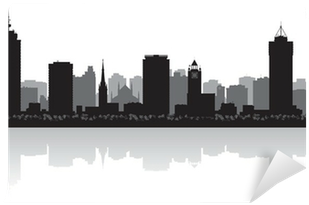 Hamilton Canada City Skyline Vector Silhouette Wall - Hamilton (400x400), Png Download