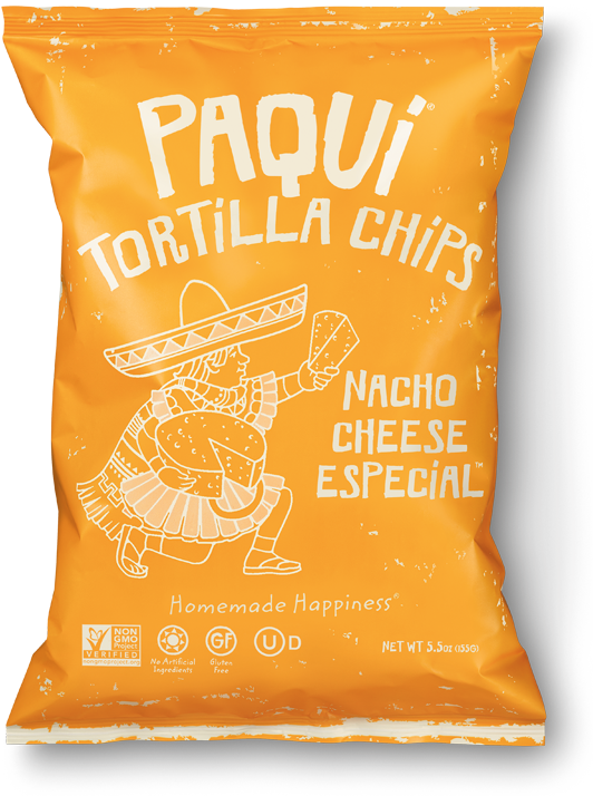 Nacho - Paqui Tortilla Chips Nacho Cheese (532x714), Png Download
