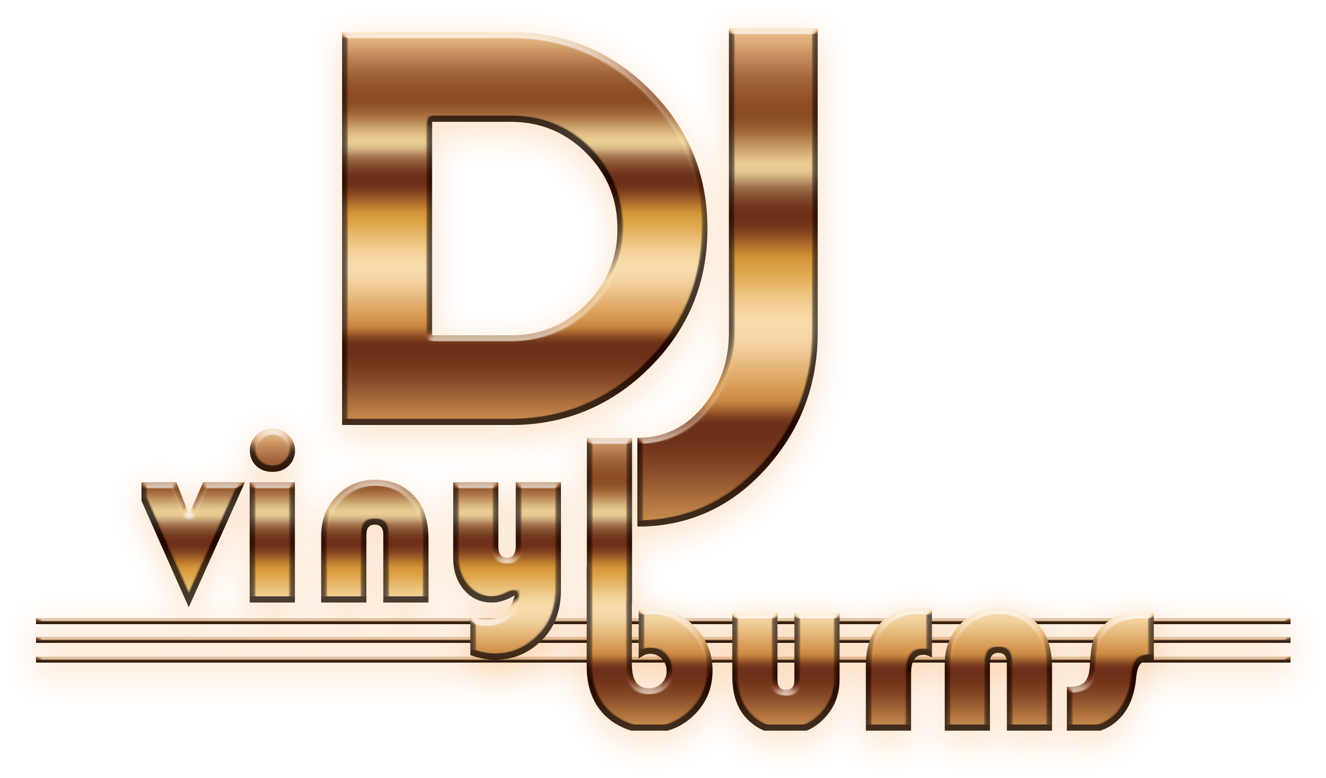 Dj Vinyl Burns 70s Disco Dj Logo Viper Font Dj Logo, - Graphic Design (2704x1607), Png Download
