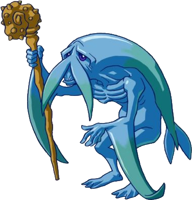 Elderly Zora - Old Zora (383x400), Png Download
