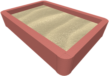 Litter Box - Wood (420x420), Png Download