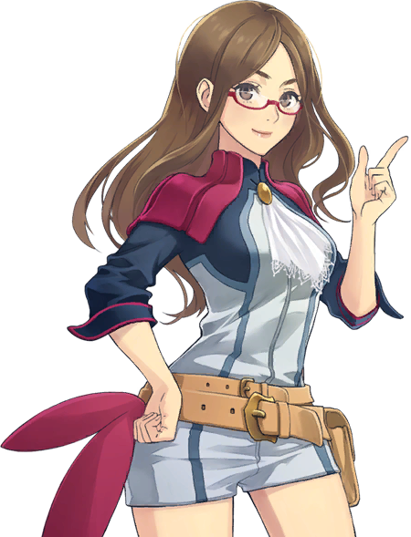 Random Talking Bush On Twitter - Pokken Tournament Dx Nia Downtime 1 (450x589), Png Download