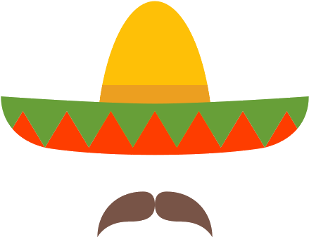 Sombrero Png (500x500), Png Download