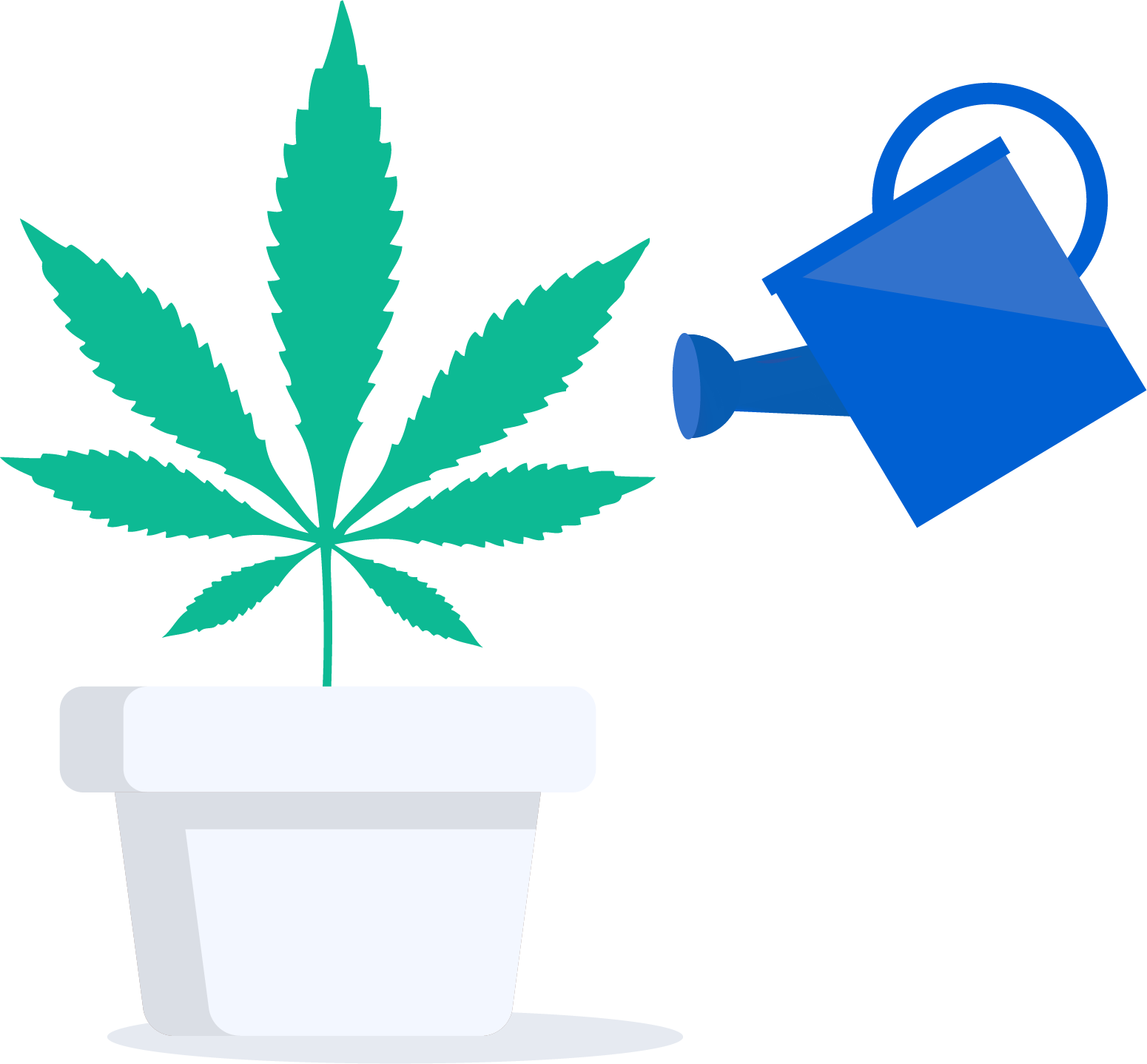 What Can You Grow - Marijuana Leaf (1550x1438), Png Download