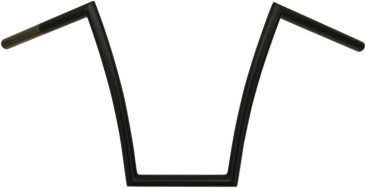 Flat Black Strip Handlebar - Tod's Boutique (755x388), Png Download