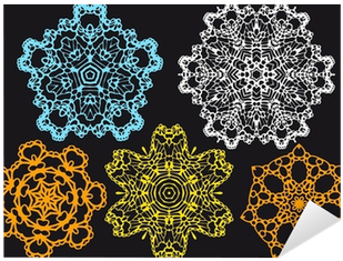 Lace Pattern Vector (400x400), Png Download