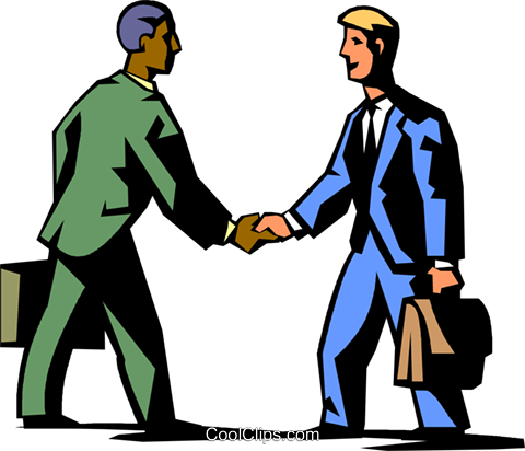 Businessman Shaking Hands Royalty Free Vector Clip - Advantages Of Long Term Partnerships (480x412), Png Download