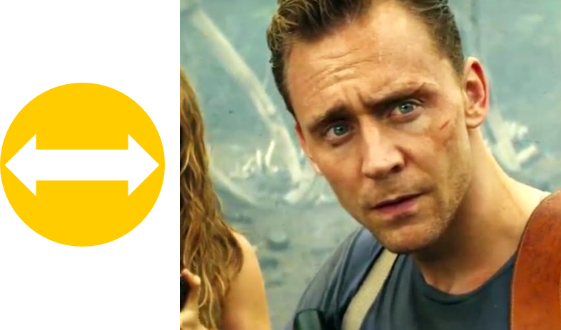 Hiddleston - Kong - James Conrad And Mason Weaver (786x463), Png Download